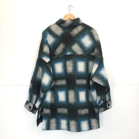 IRO Paris Women's Coat Harwel Wool Blend Button Down Coat - Picture 7 of 15